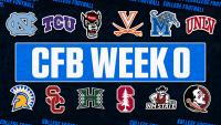 College Football Week 0 Schedule: Top Games, TV Channels, Streaming, Previews
