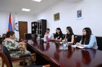 HRD Anahit Manasyan, Zhanna Aleksanyan discuss human rights protection in Armed Forces