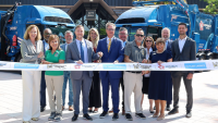 Florida’s first fully electric residential recycling and waste collection fleet
