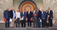 Members of Congress Visit Temple Israel Months After Attack