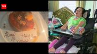 'Happy birthday wheelchair': Disabled New Jersey woman shocked seeing hurtful message on cake; restaurant says it was a reference for where the cake was to be served