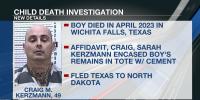 Court records: pair hid deceased child in tote with cement, fled Texas to North Dakota