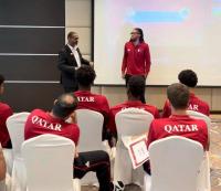 Qatar’s basketball team attends educational workshop