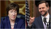 Susan Collins Runs Away From JD Vance In Maine