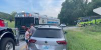 14 taken to hospital after Bullitt County school bus overturns in crash