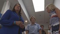 Gov. Healey speaks about health care affordability at New Bedford health center