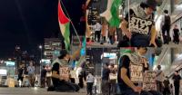 Japanese Activist Keeps Protesting Alone In Tokyo For Palestine Without Stopping For Three Years