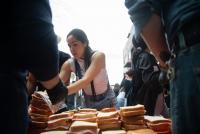 Volunteers Make Hundreds of Sandwiches to Feed Tijuana’s Homeless