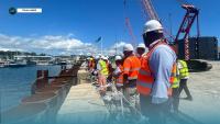 SOLOMON PORTS BOARD INSPECTS OPERATIONS AND DEVELOPMENT PROJECTS