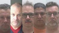 Five men from Kentucky, Indiana & Illinois  arrested in child predator sting operation
