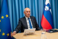 Prime Minister Janez Janša attends the Coalition of the Willing Summit