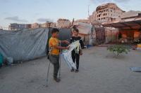 Israeli defence minister threatens crackdown on kite flying in Gaza saying they will be ‘treated the same as a drone’
