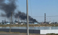 Fire breaks out at major oil refinery in Kazakhstan