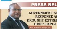 Drought Emergency: PNG Government Unlocks Funds for Provinces Hit by El Niño