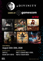 GCL’s Publishing Arm 4Divinity Announces ADATA’s XPG as Premier Sponsor at gamescom 2026