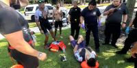 Charlotte triathlon coach fights off alligator attack in South Carolina river