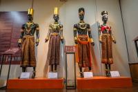Traditional Khmer Royal Attire Exhibits at MGC Asian Traditional Textiles Museum