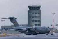 American military plane flies from Rīga to Moscow