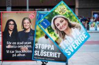 Sweden’s ruling coalition trails in poll, but closes gap on centre-left opposition
