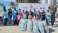 Sri Lanka mission cleans 585 kg waste