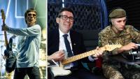 Johnny Marr reacts to British PM Andy Burnham playing a Smiths song on a guitar for soldiers in Ukraine: “I can’t quite get my head around it... for me, it’s like a victory for the guitar”