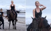 Ivanka Trump flaunts her toned shoulders as she enjoys mother-daughter horseback ride in Costa Rica