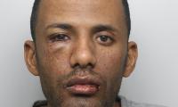 Sudanese asylum seeker who arrived in UK after claim was rejected in France lay in wait on high street for lone woman before slashing her 30 times with a broken bottle
