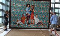 Trump officials take down, explore sale of Kehinde Wiley painting commissioned for US embassy