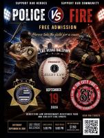 Police and Fire Heroes Face Off at Las Vegas Ballpark to Benefit Local First Responder Charities