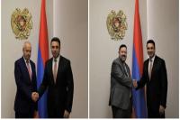 Armenian Security Council Secretary meets US, Russian representatives