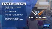 West Des Moines schools launch preschool program for 3-year-olds