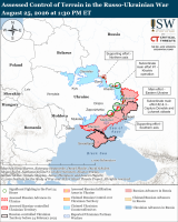 Russian Offensive Campaign Assessment, August 25, 2026