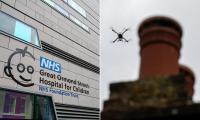 Wealthy residents near Britain's most famous children's hospital outraged at plans to have 'drones carrying blood' fly over their homes