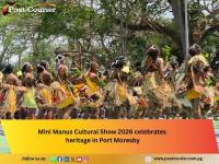 Mini Manus Cultural Show 2026 celebrates heritage in Port Moresby