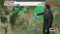 Strong storms could bring big winds and hail to northeastern New Mexico