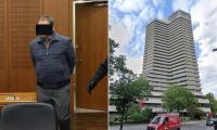 Brit who claimed his wife plunged 200ft to her death during sex on a German hotel balcony is jailed for life for murdering her 'so he could start new life with his mistress'