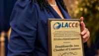 Chamber director awarded at state conference in Baton Rouge