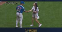 2026 Miss Wisconsin throws first pitch at Brewers game