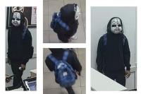 Man in Halloween mask accused of menacing people near City Hall arrested in Las Vegas