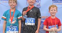 Local youth runners place in 1-mile trail race at Swedish Festival