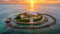 Private Island Mansion With Its Own Helipad and 5 Acres of Seabed Hits the Market in Florida Keys for $16 Million