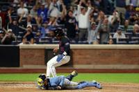 Brewers drop series opener in New York