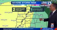 FOX13 tracking threat of severe weather moving into Mid-South