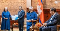 Cambodian Top Diplomat Welcomes New UNICEF Representative to Cambodia
