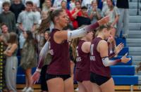 Cheyenne Mountain girls volleyball outlasts Rampart in five-set match