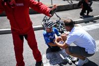 Cian Uijtdebroeks abandons the Vuelta a España following tearful last-place finish on stage 4
