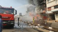 Bujumbura : a new fire ravages part of Kinindo market, days after downtown blaze