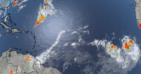 Can a robust tropical wave make it across the Atlantic?