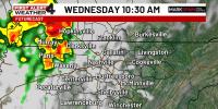 First Alert Forecast: Showers, storms return to Middle Tennessee soon