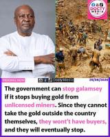 Galamsey is not a problem; it is a decision